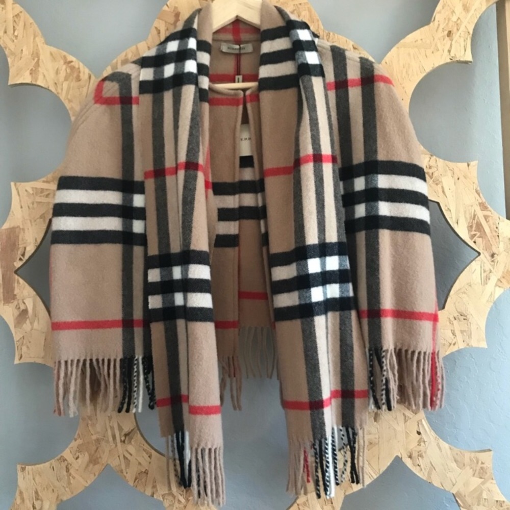 Authentic Burberry cape/ poncho